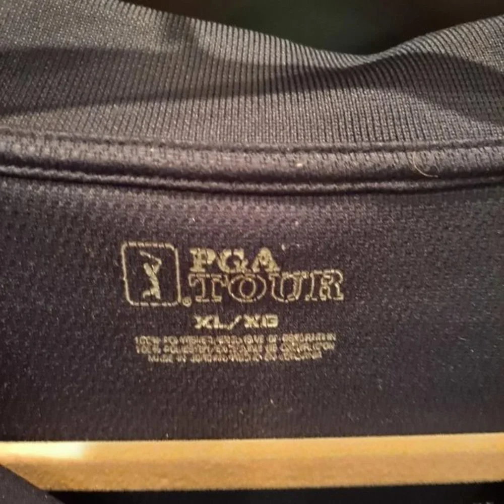 Pga Tour Polo Blue Size XL‎